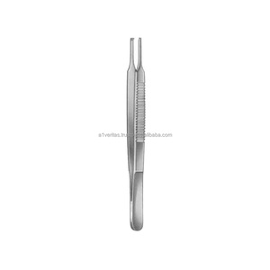 Pinzas de Sutura para Estrabismo A-1 VERITAS, Acero Inoxidable, Instrumento Microquirúrgico Oftálmico, Punta Fina de Precisión, Reutilizables, ENT CE - Product Image 1