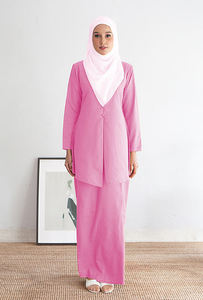 Modernos Conjuntos Baju Kurung para Madre e Hija, Batik SIPO Malasia, Moda Económica al por Mayor, Baju Kurung para Niñas - Product Image 3