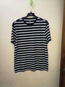 Lote de Excedentes de Bangladesh: Camisetas de Hombre con Cuello Redondo, Manga Corta, Ajuste Delgado, Casuales de Verano, 100% Algodón Tejido, 180g, Teñido en Prenda - Product Image 6