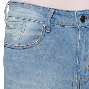 Jeans Casuales de Hombre, Corte Recto, Cintura Media, Ajuste Regular, Lavado Enzimático, 100% Algodón Denim, Invierno - Product Image 3