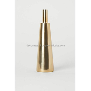 High Quality <b>Unique</b> Coastal Design Casted Flower <b>Vase</b> Handmade Metal Tabletop for Home Decor Wedding Gifts Easter Floor Display - Product Image 2