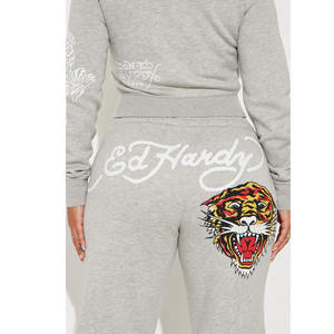 Conjunto Deportivo Informal con Cremallera para Mujer, Pantalón Sublimado, 2 Piezas, para Correr, Trotar, Deportes, Conjuntos Deportivos Personalizados para Mujer - Product Image 4