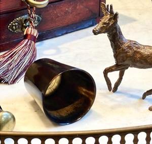 Copas de Brandy Hechas a Mano con Cuerno de Buey Real, Ecológicas y de Bajo Costo, Vasos Vikingos Lisos para Beber, para el Hogar, Hoteles, Restaurantes y Bodas - Product Image 4