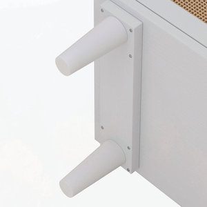 Gabinete de almacenamiento de ratán de 6 cajones de 51,18 \ ", tocador bohemio para almacenamiento de dormitorio, gabinetes elegantes para sala de estar - Product Image 6