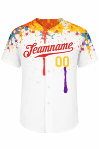 Uniforme de Béisbol Sublimado de Poliéster Transpirable de Alta Calidad, Última Moda, Tallas Grandes, Color Personalizado, Servicio OEM - Product Image 2