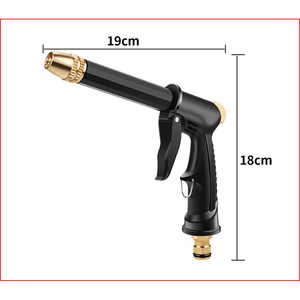 Pistola ad Alta Pressione per Lavaggio Auto con Tubo Retrattile e Kit Schiuma - Attrezzo per Irrigazione Domestica e Giardino - Product Image 6