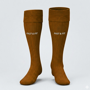 Wholesale High Quality Athletic Spandex <b>Polyester</b> Anti-Bacterial Crew Length Thermal Adult Athletic <b>Socks</b> Anti-Slip Sports Grip - Product Image 1