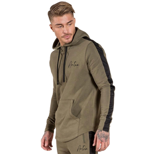 <b>High</b> Quality Tracksuits Plain Blank Two Piece Jogger Set Track Suit For Men - Product Image 3