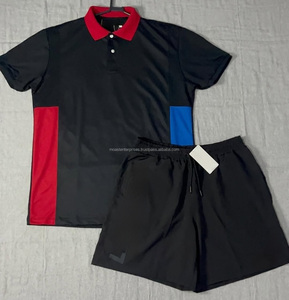 Conjunto de Pantalones Cortos Unisex de Alta Calidad Personalizables con Logotipo Personalizado en el Diseño y Sublimación de Logotipo, Conjunto de Verano con Bordado - Product Image 3