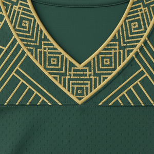 Customized American Football Jersey Set Breathable Elastic Polyester Fabric <b>Men</b> Varsity Match Uniform Training Gear Supply - Product Image 6