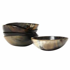 Bol en corne naturelle polie de haute qualité, jetable, fait main, luxueux et élégant pour la maison, l'hôtel et le restaurant - Product Image 6