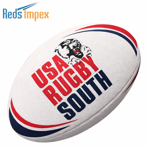 Balón de Rugby Personalizado para Entrenamiento, Hecho de Caucho Sintético Resistente y Ligero, Perfecto para el Desarrollo de Habilidades y la Práctica en Equipo - Product Image 1