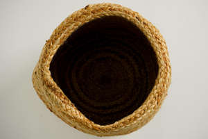 Panier en jute artisanal de qualité export – Rangement durable pour la maison et organisateur décoratif - Product Image 6