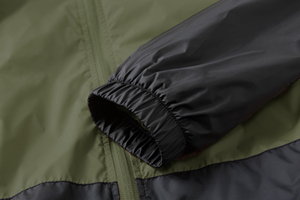 ELEGANT CORPORATION Men's Windbreaker <b>Jacket</b> Casual Winter Wear Stand Collar Zipper Front Solid Color <b>Slim</b> <b>Fit</b> Regular Length - Product Image 5