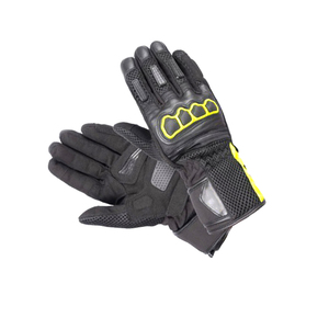 Guantes de Motociclismo de Dedo Completo, Transpirables, de Material PU, con Cierre de Gancho y Bucle, para Motocross, Uso en Exteriores, para Hombre - Product Image 3