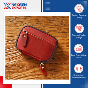 Cartera de Cuero PU Hecha a Mano de Gran Capacidad y Excelente Calidad para Llaves y Tarjetas de Coche, Oferta de Distribuidor de Marca para Compradores al por Mayor - Product Image 5