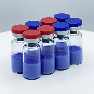 Venta Directa de Fábrica, Péptido de Cobre GHK-Cu, Polvo Azul Liofilizado, Ingredientes para el Cuidado de la Piel, Alta Pureza - Product Image 3