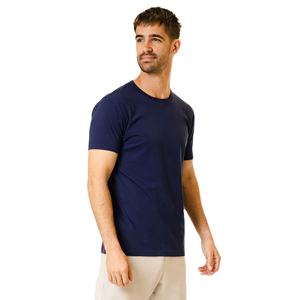 T-shirts classiques pour hommes, col rond, légers, respirants, mélange de coton, haute qualité, 100% coton, t-shirts unis vierges - Product Image 1