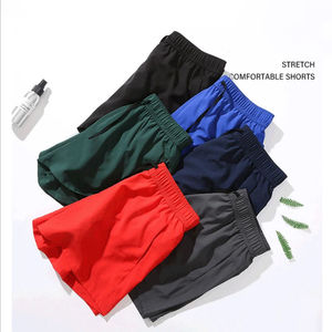 Shorts de bain personnalisables pour hommes en polyester, taille élastique, séchage rapide, imprimés, légers, pour la course, l'entraînement, le sport et la plage - Product Image 2