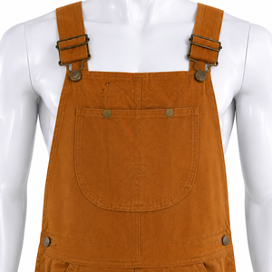High Visibility <b>Waterproof</b> Windproof Bib Pants Durable Construction Worker Safety <b>Work</b> Uniform Polyester Unisex - Product Image 3