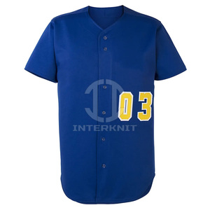 Uniforme de Béisbol Personalizado de Alta Calidad, Transpirable, de Malla, para Deportes de Equipo, Manga Corta, UPF 50, Sublimado, con Botones - Product Image 5