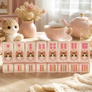 Set Mahjong Completo Tutto in Uno, Ben Costruito, per Passatempi Rilassanti al Chiuso e Riunioni Festive - Product Image 2