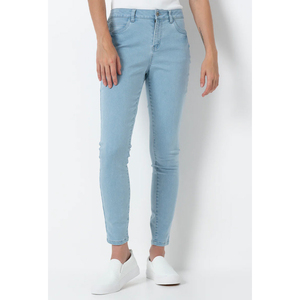 Pantalones Vaqueros de Mezclilla Elástica de Algodón para Mujer, Corte Holgado, Estilo Casual, Talla Grande, de Verano, Alta Calidad - Product Image 5