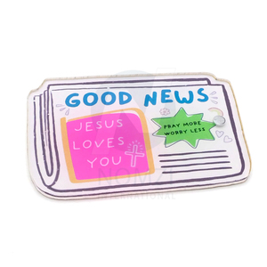 ถาดใส่ขนตาปลอมแบบขายส่งพร้อมโลโก้สั่งทำสำหรับสาวๆ  ถาดวางขนตาแบบ Good News  ถาดใส่ขนตาต่อแบบแก้ว อุปกรณ์เสริมความงาม - Product Image 2