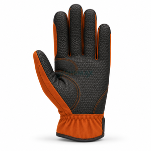 Guantes ligeros para equitación que ofrecen excelente flexibilidad, un manejo seguro y comodidad transpirable para el trabajo en la establos. - Product Image 4