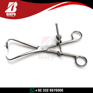 Pinzas de sujeción ósea manuales profesionales con bloqueo rápido de 13 cm, de acero inoxidable, con certificación CE, quirúrgicas, ortopédicas, clase I - Product Image 2