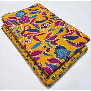 ผ้าฝ้ายแท้พรีเมียม 60x60 ลายพิมพ์ไจปุรี กว้าง 44 นิ้ว ความยาวขั้นต่ำ 10 เมตร -[5 เมตรด้านบน+5 เมตรด้านล่าง] - Product Image 1
