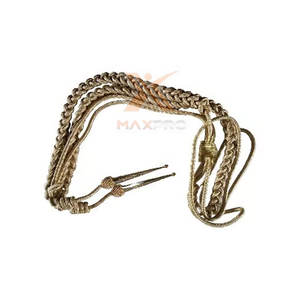 Aiguillette de Estilo Único Hecha a Medida, Aiguillette de Color Sólido, Fabricación Pakistaní - Product Image 2