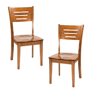 Chaises de salle à manger sans accoudoirs de qualité supérieure, chaises de jardin à une place, meubles de salle à manger pour la maison et les restaurants, couleur naturelle - Product Image 5