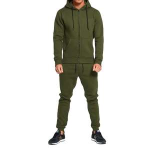 Nuevo Conjunto Deportivo con Capucha y Logotipo Personalizado, 100% Algodón, Transpirable, de Secado Rápido, Sudadera con Capucha para Hombre - Product Image 1