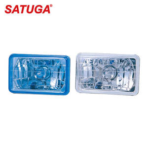 Màu xanh rõ ràng Ống kính 4x6 inch Sedan đèn pha halogen & Xenon Loại sản phẩm - Product Image 2