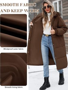 Women's Lightweight Knitted Solid Packable Hooded <b>Winter</b> <b>Quilted</b> Puffer Jacket Detachable Sleeves Hat Water Resistant Fur Lining - Product Image 3