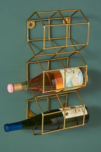 Luxury wine <b>rack</b> modern wine stand geometric wine <b>rack</b> wine bottle organiser decorative wine holder tabletop - Product Image 5