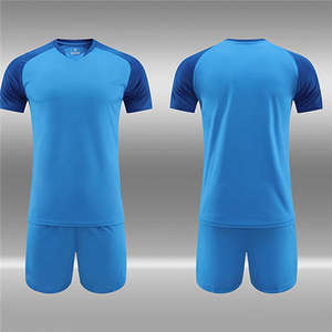 Camiseta de fútbol negra lisa para equipos y eventos deportivos, torneos, venta al por mayor, MOQ bajo - Product Image 4