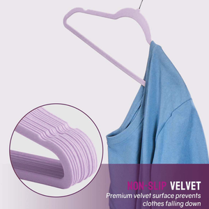 Wholesale Plastic Velvet <b>Hangers</b> Durable <b>Space</b> <b>Saving</b> Injection-Molded Eco-Friendly Precision Tolerance OEM/ODM Manufacturer - Product Image 4