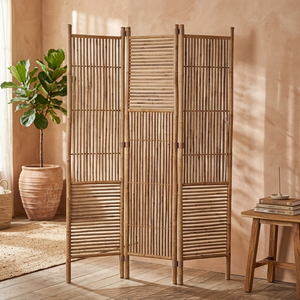 Vietnam Handcrafted Bamboo Room Divider Folding <b>Screen</b> for Living Room, Furniture & Bamboo Fence Wholesale - Product Image 1