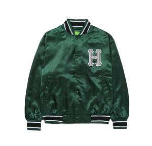 แจ็คเก็ตบอมเบอร์ผ้าไหม/ผ้าฝ้ายแบบแพทช์เวิร์คคุณภาพสูงจากโรงงานผู้ผลิต (OEM) สำหรับทุกเพศ สวมใส่สบาย ทรงพอดีตัว ดีไซน์ล่าสุด กันน้ำ กันลม - Product Image 5