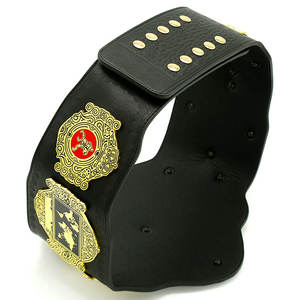 Cinturones de Campeonato de Lucha Libre Personalizados al por Mayor, Cinturón de Campeón en Color Sólido - Product Image 4