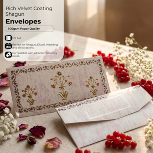 Luxury Wedding <b>Money</b> <b>Envelope</b> Shagun Hongbao Lai Si Red Gift Packet for Cash Gifting from India Premium Red Shagun Pack - Product Image 4