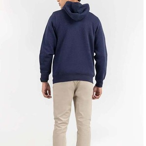 Best Supplier <b>Top</b> Selling Durable High Quality Men's Hoodies Custom Made Embroidered Latest Design <b>Navy</b> Blue Autumn - Product Image 2