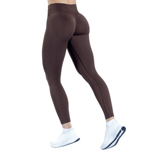 Custom New Trend Active Outdoor Women Sports Wear High Waist <b>Butt</b> <b>Lifting</b> V Waist Fitness Yoga <b>Leggings</b> for Women - Product Image 1