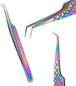 ชุดแหนบต่อขนตาแบบมืออาชีพ พร้อมกล่องเก็บ แหนบสแตนเลสเยอรมัน แหนบแยกขนตาแบบวอลลุ่ม - Product Image 1