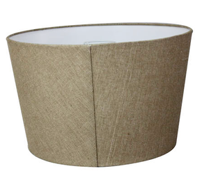 Best deal on cone-shaped coolie lampshades in <b>beige</b> compatible with E27 fittings for use with floor <b>lamps</b> and desk <b>lamps</b> - Product Image 3