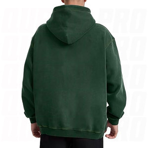 Sudaderas con capucha extragrandes a juego para parejas, sudaderas de algodón grueso para hombre, estilo vintage, lavado ácido, cómodas sudaderas con capucha para hombre - Product Image 2