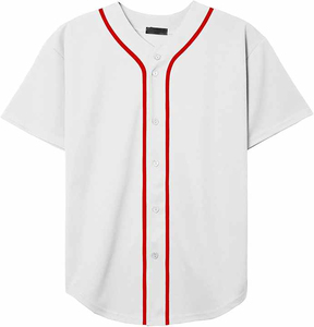 Camiseta de Béisbol Unisex Negra de Manga Corta con Botones al Frente, Color Sólido, Transpirable, de Poliéster, para Adultos, Todas las Temporadas, Corte Regular - Product Image 5