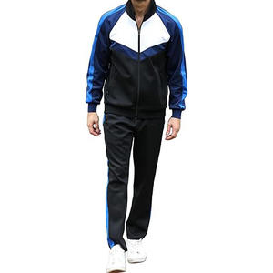 ชุดวอร์มกันลมลำลองสำหรับผู้ชาย ลายพิมพ์/สีพื้น คุณภาพสูง ระบายอากาศได้ดี กันน้ำ แห้งเร็ว ไซส์ใหญ่ ชุดสองชิ้น - Product Image 3